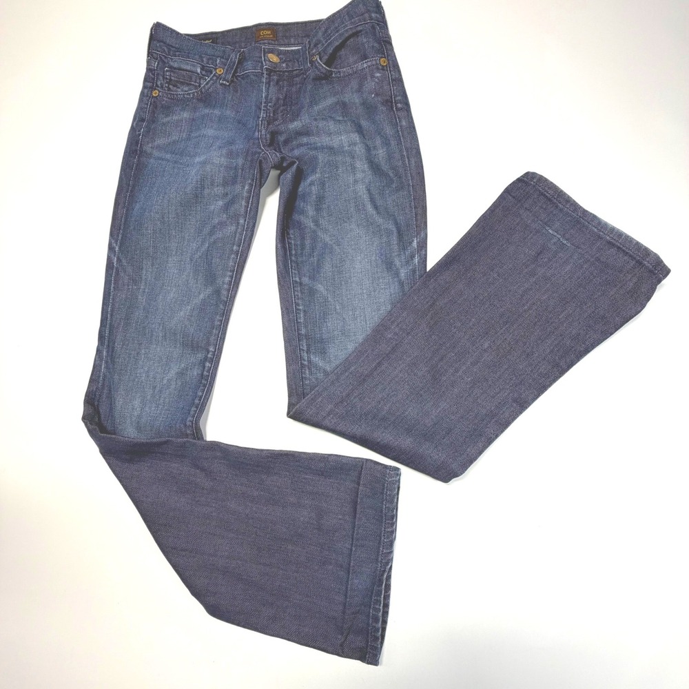 Citizens of Humanity Dita Petite‎ Bootcut Jeans Women's 24 Dark Wash COH USA